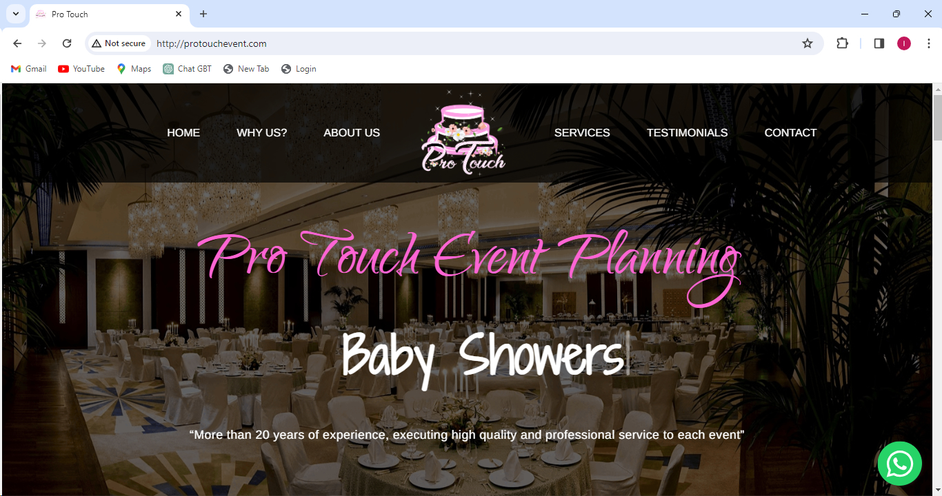 Pro Touch Event Planning